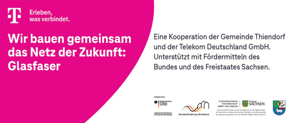 Breitbandausbau Gemeinde Thiendorf